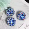 Nuevas Tiras de Pedrería de Colores en Estilo Retro con Agujeros Rectos para Cadenas de Teléfono, Llaveros, Cadenas de Bolsos y Accesorios de Joyería DIY