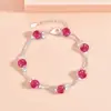 Pulseira Folha de Ginkgo Estilo Novo de Três Ouriveses Essencial Outono e Inverno Joias de Nicho Estilo Coreano Temperamento