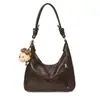 Bolso Tote de Moda Retro para Viajes Diarios para Mujer Otoño 2026 Nuevo Casual Gran Capacidad Estilo Perezoso Bolso de Hombro Cruzado