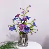 Flores Artificiales Moradas Iotc Monet Garden para Lugares de Foto de Moda, Montaje de Escenas, Escaparates y Decoración Suave con Flores Falsas