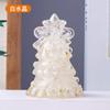 Grava de Cristal Natural Gotas de Pegamento Adornos para Árbol de Navidad Decoración de Atmósfera Navideña Transfronteriza Artesanías Adornos Venta al por Mayor