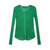 Cardigan de Tricô Vazado Transparente Atacado Top Moda Europeia e Americana 2026 Novo Estiloso Amazon Roupas Femininas