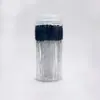 Frasco com Haste de Cristal para Máscara de Cílios Descartável Pincel Espiral Colorido para Sobrancelha e Cílios Ferramenta de Maquiagem Portátil Pente para Cílios