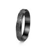 Anillos Frosted de Acero Inoxidable Nuevos Transfronterizos, Joyería de Moda Simple y a la Moda Estilo Ins, Anillos de Pareja
