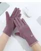 Luvas de Ciclismo de Veludo Alemão para Outono e Inverno Luvas de Veludo Grossas à Prova de Vento Quentes para Tela Sensível ao Toque Luvas de Proteção contra o Frio para Outono e Inverno