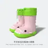 Botas de lluvia de tiburón de venta caliente transfronterizas para niños, venta al por mayor de comercio exterior, zapatos de agua ligeros antideslizantes para niños y niñas en la temporada de lluvias, adecuados para estudiantes de jardín de infantes