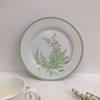 Taza de Cerámica Retro Pintada a Mano Ins Coreana Plato para Comida Occidental Plato para Casa Plato para Pastel Bistec Postre