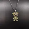 Nuevo Lindo Collar Año del Tigre de la Vida para Hombre Tendencia para Hombre Colgante Distintivo con Extremidades Móviles Cadena Larga de Lana Pequeña para Mujer