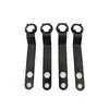 Llave de cuatro mordazas nueva para amoladora, universal para máquinas de amolar, amoladora angular portátil, llave de desmontaje, piezas de repuesto para amoladora angular