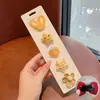 Pinza Metálica para el Cabello para Flequillo, Pasador de Flequillo de Verano, Pinza de Pato Linda para Niña, Accesorio para el Cabello para Niños