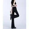 Jeans de Campana de Moda para Mujer, Elegantes que Levantan los Glúteos y Adelgazan la Cintura, Nuevo Estilo Otoño e Invierno, Pantalones de Campana Largos hasta el Suelo para Mujer