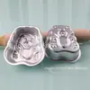 Molde para Pastel de Oso Molde Pequeño para Pastel de Dibujos Animados Utensilios para Hornear Molde de Aluminio Anodizado Molde de Oso para Pudín y Gelatina