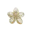 Novo Conjunto de Outono e Inverno Cruzado com Plumeria Escovada Presilha de Cabelo Bauhinia Estilo Festivo Elegante Presilha de Tubarão Acessórios de Cabelo Presilha de Cabelo