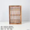Estilo Japonés y Coreano Retro Rejillas de Madera Ventana de Flores Guardería Rincón de Plantas Decoración de Pared Valla de Madera Patio Jardín Valla de Madera