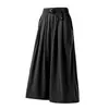 Pantalones de Secado Rápido para Mujer 2026, Frescos y Ligeros, Pantalones Casuales Transpirables, Pantalones tipo falda cropped holgados de pierna ancha con protección solar, Estilo delgado de verano