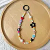 Flor de Dopamina Ins Ornamentos Coloridos para Pendurar Artesanal Fofo Corrente de Celular com Contas Cordão para Câmera Ccd Venda por Atacado