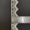 Fábrica de Origem seda leite fina 1-5cm bordado de renda bolo com em estoque acessórios de vestuário atacado