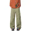 Pantalones de Senderismo Repelentes al Agua Estilo Americano para Hombre 2025 Otoño Tendencia Montaña Exterior Ligeros Deportivos Pantalones Paracaidistas