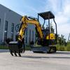 Exportado a Estados Unidos Miniexcavadora Ht10Cz Excavadora pequeña Estándar Epa Excavadora pequeña agrícola