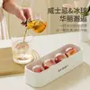 Molde de Hockey sobre Hielo Caja Casera para Hacer Hielo Caja para Hacer Bolas de Hielo para Whisky Silicona de Grado Alimenticio Bola Redonda Congelada Artefacto de Cubo de Hielo Grande