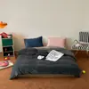 Juego de Cuatro Piezas de Terciopelo de Alto Gramaje, Ropa de Cama de Vellón de Coral, Juego de Tres Piezas de Franela Cálida con Forro de Vellón, Vellón de Leche