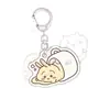 Merchandise de Anime Desenho Chiikawa Chaveiro Pingente de Acrílico Acessório Criativo Presente