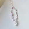 Corrente para Celular de Gatinha Fofa Kt com Contas de Alto Valor Anti-Perda Exquisita Acessível Pingente Chaveiro para Bolsa de Luxo