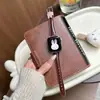 Correa de Cuero Aceitado de Conejo Miffy Adecuada para Apple Watch iWatch 12ª Generación 11/10