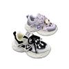 Sapatos Infantis Acessórios de Desenho Animado Modelo Primavera/Verão 2026 Malha Simples Malha Respirável Meninos e Meninas Velcro Tênis Estilo Pai Solado Ultraleve