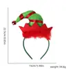 Faixa de Cabeça Decoração de Natal Adereço de Cabeça Fantasia para Festa de Natal Chapéu de Natal Calças do Papai Noel Chapéu de Palhaço Faixa de Cabeça