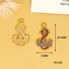 Brújula Oceánica Pirata de Estilo Mixto Transfronterizo Accesorios de Joyería DIY Esmalte Aleación Collar Pendiente de Arete Dijes