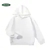 Nova Blusa de Moletom com Capuz Quente de Algodão Hua para Crianças Outono e Inverno, Solta, Moderna, Casual, Macia, Cor Sólida, Manga Longa, Blusa com Capuz