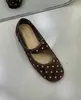 Zapatos Mary Jane para mujer, colección de otoño, nuevo estilo con un diseño chic y elegante, 2026, con correas de velcro, tela versátil, punta poco profunda, suela plana, estilo retro