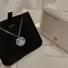 Ins Collar de Cadena Ruyi Ping An de Moda Femenino Celebridad de Internet Diseño de Nicho Sentido Blanco Calcedonia Cadena de Clavícula Xiangyun Estilo Nacional Cadena Resistente