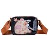 Bolsa de Ombro de Desenho Animado Anime para Meninos e Meninas, Bolsa Transversal Infantil Mini Elegante de Capivara, Nova Carteira Infantil
