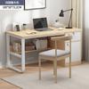 Escritorio de computadora Escritorio para el hogar Dormitorio Escritorio para estudiantes de secundaria Escritorio de alquiler Tablero artificial simple Banco de trabajo de oficina