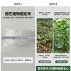 Clipes Espessos para Fixação de Trepadeiras, Clipes Reutilizáveis para Amarrar Trepadeiras, Fixadores para Plantas Trepadeiras de Tomate e Pepino, Horta