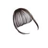 Peluca de Flequillo de Aire de Cabello Humano Real Completo para Mujeres, Flequillo Delantero Ligero e Indetectable de Aspecto Natural, Postizo de Flequillo Falso a la Moda
