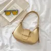 Bolsas Femininas da Moda 2026 Nova Tendência Bolsa de Ombro/Axila Estilo Francês com Design Chique e Simples, Bolsa Versátil Formato Dumpling