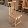 Móveis de berço branco liso berço branco olmo velho cadeira redonda branco cerdas brancas retro chapéu oficial dinastias Ming e Qing cadeira redonda Taishi branco liso estilo chinês novo