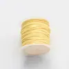 Cuerda de Cera 1mm Cordón de Cuero Pulsera Hilo Rollo Pequeño Cuerda de Cera 1mm Para Bisutería No Elástica Resistente al Desgaste Material para Accesorios de Joyería Paquete