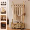 Arara de chão para roupas quarto casa simples arara de roupas móvel quarto cabide de roupas interno simples varal de roupas