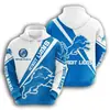 Sudadera con Capucha de Fútbol NFL Nueva Transfronteriza Estampado Digital 3D Talla Europea Pantalones Deportivos para Hombre Camisa de Pareja con Capucha