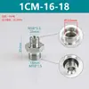Adaptador hidráulico acero 45# Yonghua cono de 24 grados férula sello ED fitting para manguera 1CB 1CM 1DB 1DM