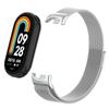 Adequado para Pulseira Magnética Lan de Aço Inoxidável Milanesa de Substituição para Xiaomi Mi Band 10/9/8m Pulseira de Malha de Metal