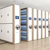 Kefeiya Estante Compacto Móvil Gabinete Compacto de Acero Gabinete de Archivo Inteligente Eléctrico con Riel Manual Gabinete Inteligente para Archivos
