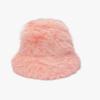 Gorro de felpa blanco para mujer, estilo coreano, de invierno, con aspecto de cara, pequeño, grueso y cálido, estilo japonés, con gran circunferencia de cabeza, resistente al frío y a las mareas.