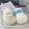 Chaveiro de Pelúcia Desenho Animado Pingente de Bolsa Pingente Fofo Boneca de Pelúcia Boneca de Máquina de Garra Menina Acessórios de Bolsa