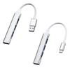 Para estación de acoplamiento Apple Huawei hub usb3.0 estación de expansión de alta velocidad expansor tipo-c hub de ramificación