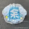 Mercadoria de Celebridade Crachás Personalizados Exclusivos Tecido Não Tecido Refletivo Charms Fofos para Mochila DIY Prontos Feitos à Mão